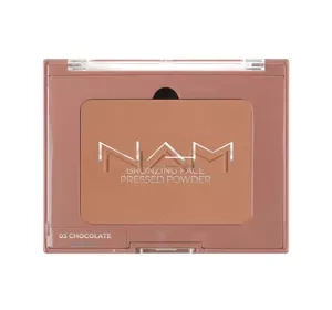 NAM Bronzing Face compact bronzer 03 Chocolate Brown 10g