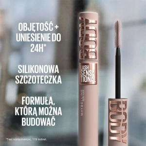 Maybelline Lash Sensational Body Volumising Mascara Black 9.75ml