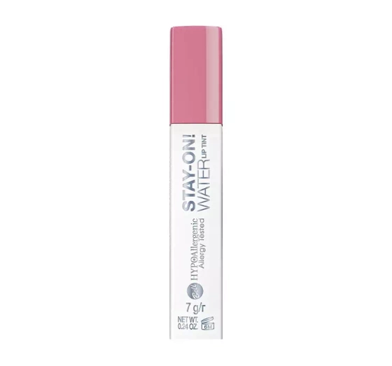 BELL HYPOALLERGENIC STAY-ON WATER LIP TINT LIPSTICK 02 ROSE PETAL  7G