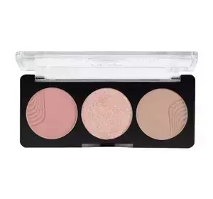 HEAN GLOW NUDE PALETTE FACE PALETTE  3IN1 DAYGLOW 8G