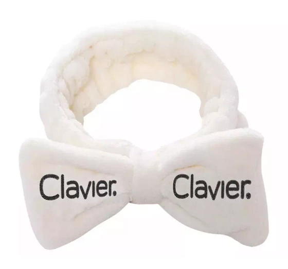 CLAVIER TERRY BOW HAIRBAND