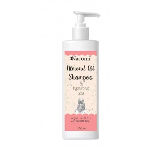 NACOMI HAIR SHAMPOO ALMOND OIL 250ML