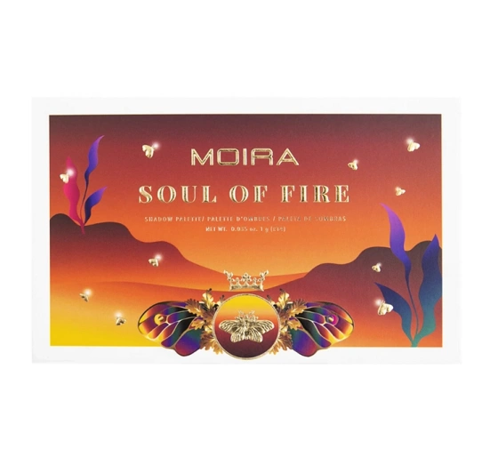 MOIRA MYSTIC SOUL OF FIRE EYESHADOW PALETTE 14G