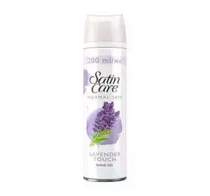 Gillette Satin Care Lavender Touch Shave Gel for Normal Skin 200ml