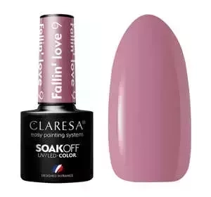 CLARESA SOAK OFF HYBRID NAIL POLISH FALLIN' LOVE 9 5G