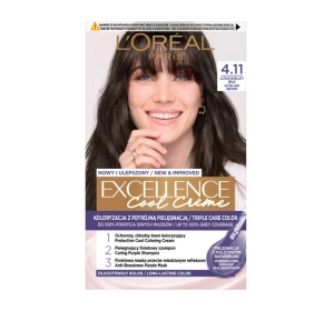LOREAL EXCELLENCE COOL CREME 4.11 ULTRA ASH BROWN