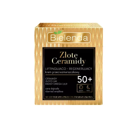 BIELENDA GOLDEN CERAMIDES LIFTING ANTI-WRINKLE CREAM 50+ DAY AND NIGHT 50ML