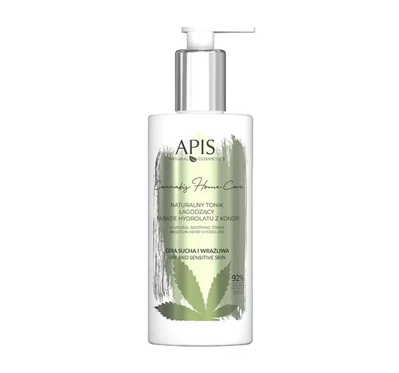APIS CANNABIS HOME CARE NATURAL SOOTHING TONER 300ML
