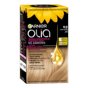 GARNIER OLIA PERMANENT HAIR COLOR NO AMMONIA 9.0 LIGHT BLOND