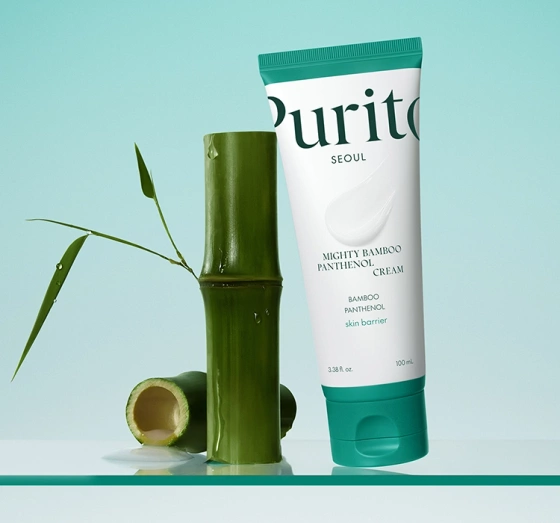 Purito Mighty Bamboo Panthenol Soothing Face Cream 100ml