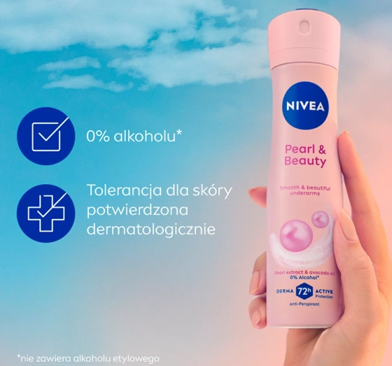 NIVEA PEARL & BEAUTY ANTIPESPIRANT SPRAY FOR WOMEN 150ML