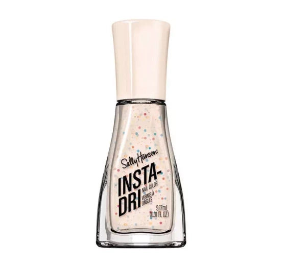 SALLY HANSEN INSTA-DRI NAIL POLISH 117 SPRINKLE, SPRINKLE 9.17ML