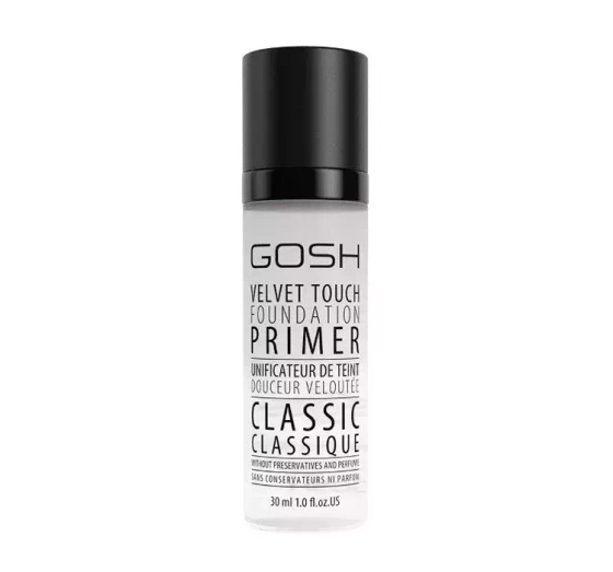 GOSH VELVET TOUCH FOUNDATION PRIMER CLASSIC MATTIFYING 30ML