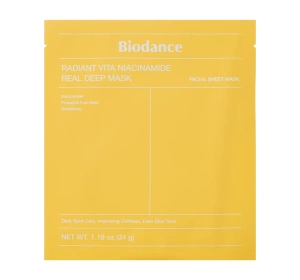 Biodance Radiant Vita Niacinamide Real Deep Mask 34g