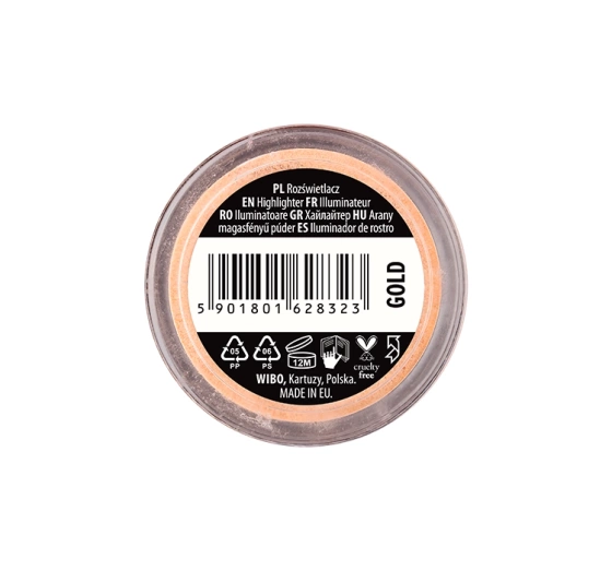WIBO SELFIE LOOSE SHIMMER FACE HIGHLIGHTER GOLD