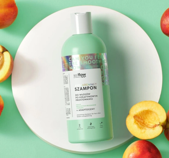 SO!FLOW SMOOTHING HAIR SHAMPOO AFTER KERATIN STRAIGHTENING 400ML