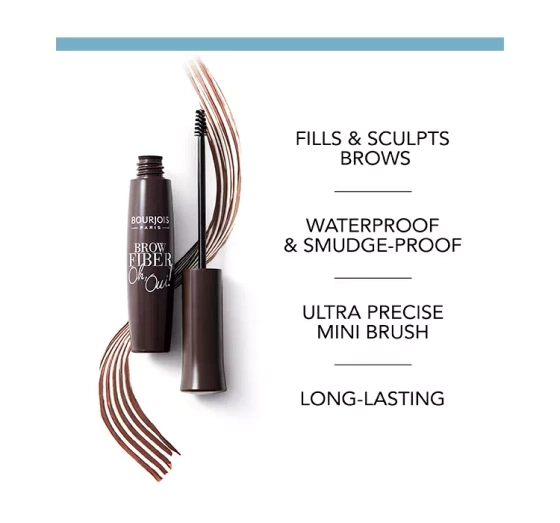 BOURJOIS BROW FIBER BROW MASCARA 001 BLOND 6.8 ML