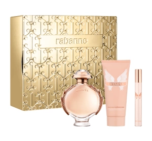 PACO RABANNE OLYMPEA SET EAU DE PARFUM SPRAY 80ML + 10ML + BODY LOTION 100ML