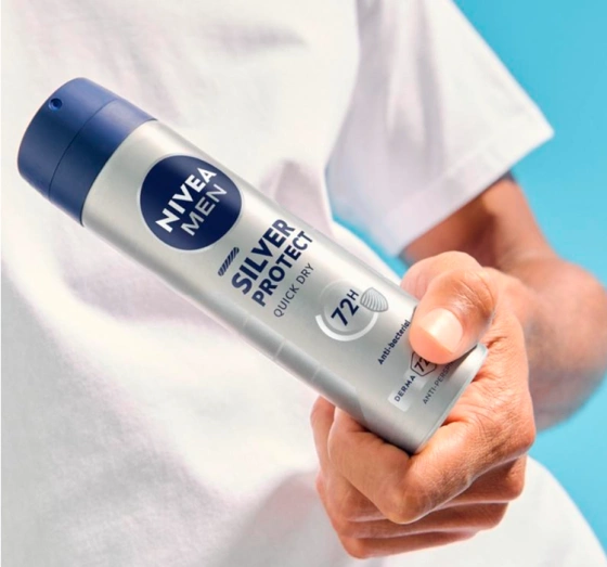 NIVEA MEN SILVER PROTECT ANTIPERSPIRANT FOR MEN SPRAY 250ML 