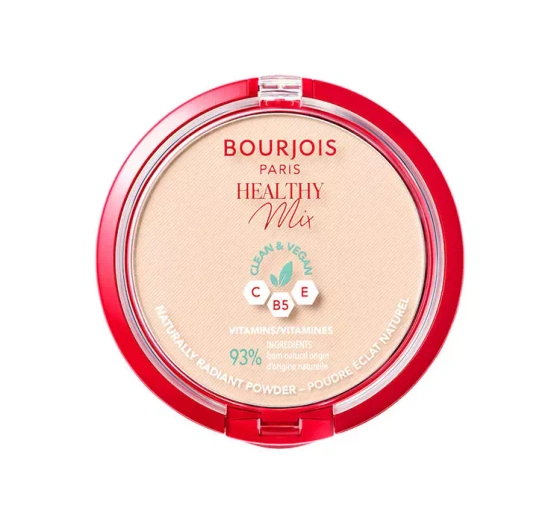 BOURJOIS HEALTHY MIX CLEAN MATTIFYING FACE POWDER 01 IVORY 10G