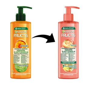 GARNIER FRUCTIS GOODBYE DAMAGE 10 IN 1 LEAVE IN CREAM 400ML