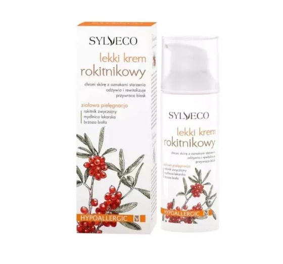 SYLVECO LIGHTWEIGHT SEA BUCKTHORN FACE CREAM NOURISHING 50ML