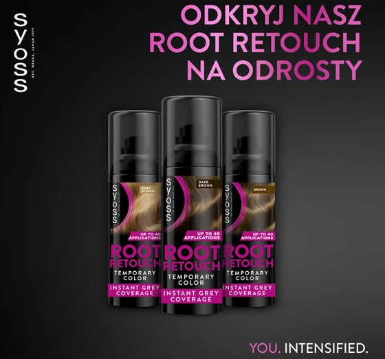 SYOSS ROOT RETOUCHER TEMPORARY RETOUCH COLOUR KIT DARK BROWN 120ML