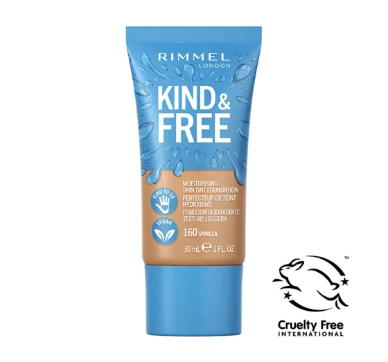 RIMMEL KIND & FREE FACE FOUNDATION 160 VANILLA 30ML