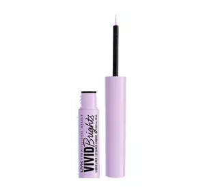 NYX PROFESSIONAL MAKEUP VIVID BRIGHTS LIQUID EYELINER 07 LILAC LINK 2ML