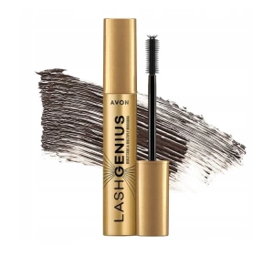 AVON 5 IN ONE LASH GENIUS MASCARA BROWN BLACK 10ML
