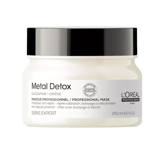 LOREAL PROFESSIONNEL SERIE EXPERT METAL DETOX HAIR MASK 250ML