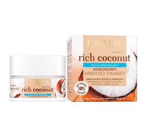 EVELINE RICH COCONUT MULTI-MOISTURIZING COCONUT FACE CREAM 50ML