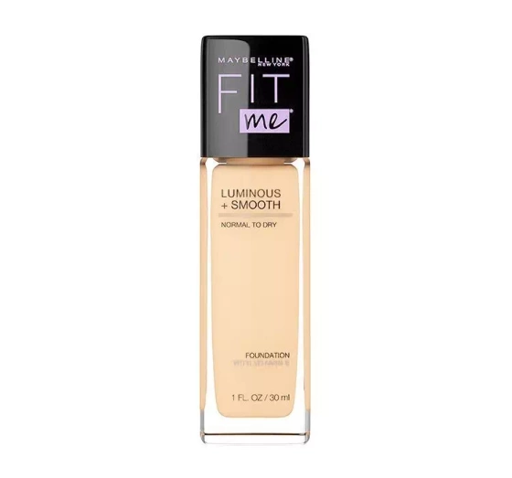 MAYBELLINE FIT ME LUMINOUS + SMOOTH FOUNDATION 118 LIGHT BEIGE 30ML 