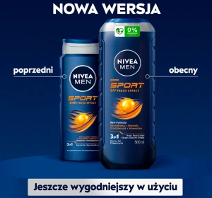 NIVEA MEN Sport 3-in-1 Shower Gel 500ml