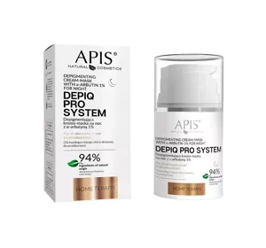 APIS PROFESSIONAL DEPIQ PRO SYSTEM DEPIGMENTING FACE CREAM MASK FOR NIGHT 50ML