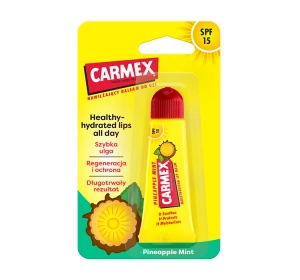 CARMEX MOISTURISING LIP BALM PINEAPPLE MINT 10G