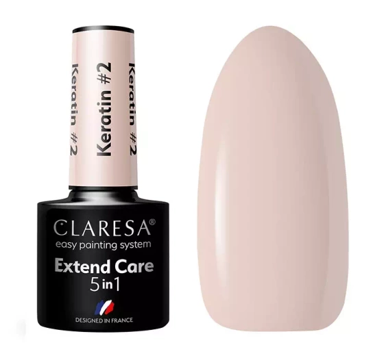 Click on photo to zoom it Claresa Extend Care 5in1 Keratin Gel Polish Base 2.5g