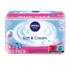 NIVEA BABY DUO PACK WET WIPES SOFT&CREAM 2X63