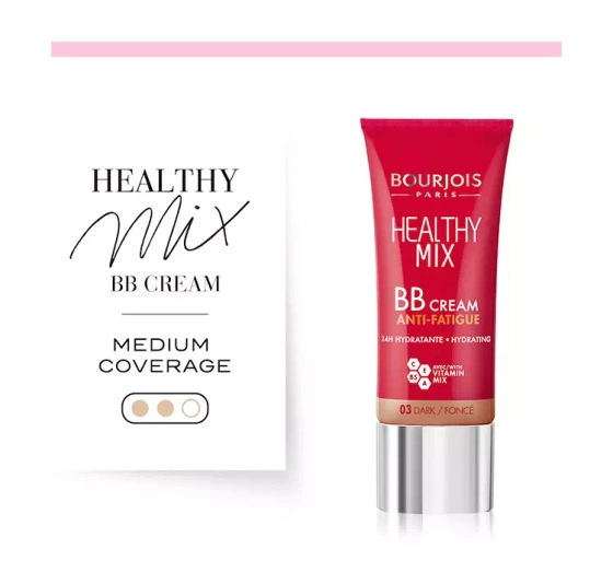 BOURJOIS HEALTHY MIX LIGHT CREAM BB 03 DARK 30ML