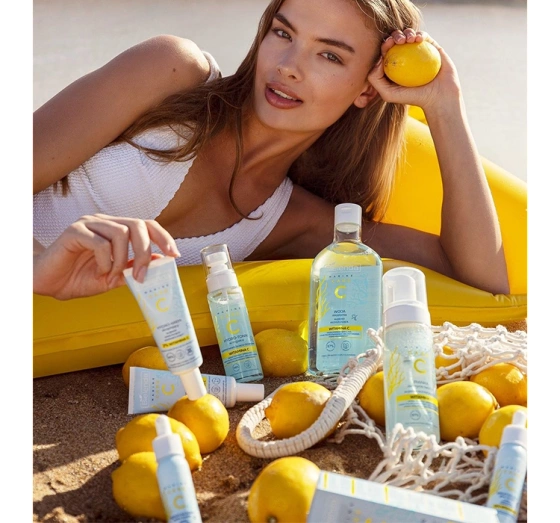 BIELENDA C MARINE CARE DEEPLY MOISTURIZING AND SOOTHING HYDRO-ROLLER UNDER EYES WITH VITAMIN C 15ML