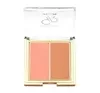 GOLDEN ROSE ICONIC BLUSH DUO 01 ROSE & NUDE 2x3G
