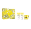 VERSACE YELLOW DIAMOND EAU DE TOILETTE SPRAY 50ML + BALM 50ML + GEL 50ML