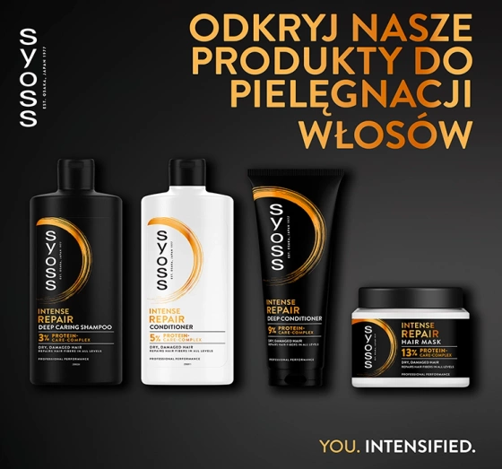 SYOSS REPAIR SHAMPOO FOR DAMAGED AND DRY HAIR SHAMPOO 440ML