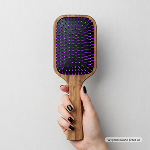 Anwen Wooden Paddle Brush for Thick and Long Hair