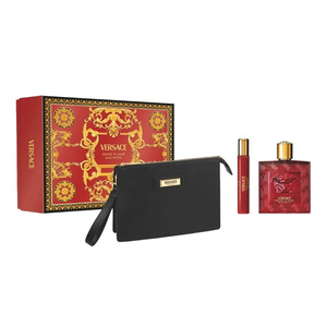 VERSACE EROS FLAME EAU DE PARFUM 100ML + 10ML + COSMETIC BAG
