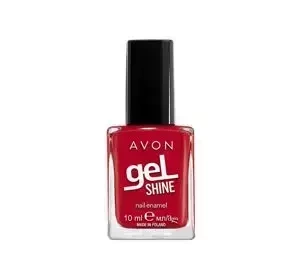 AVON GEL SHINE NAIL POLISH RED IS RED 10ML
