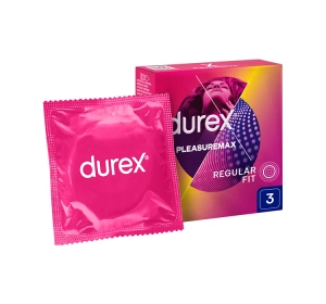 DUREX PLEASUREMAX CONDOMS 3 PIECES