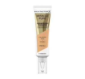 MAX FACTOR MIRACLE PURE SKIN-IMPROVING FOUNDATION 44 WARM IVORY 30ML