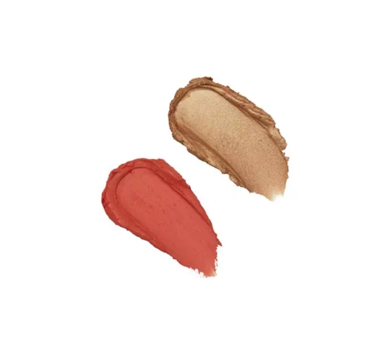 REVOLUTION BLUSH & HIGHLIGHT STICK CORAL DEW 4.3G