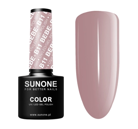 SUNONE COLOUR UV/LED GEL POLISH B11 BEBE 5ML	
